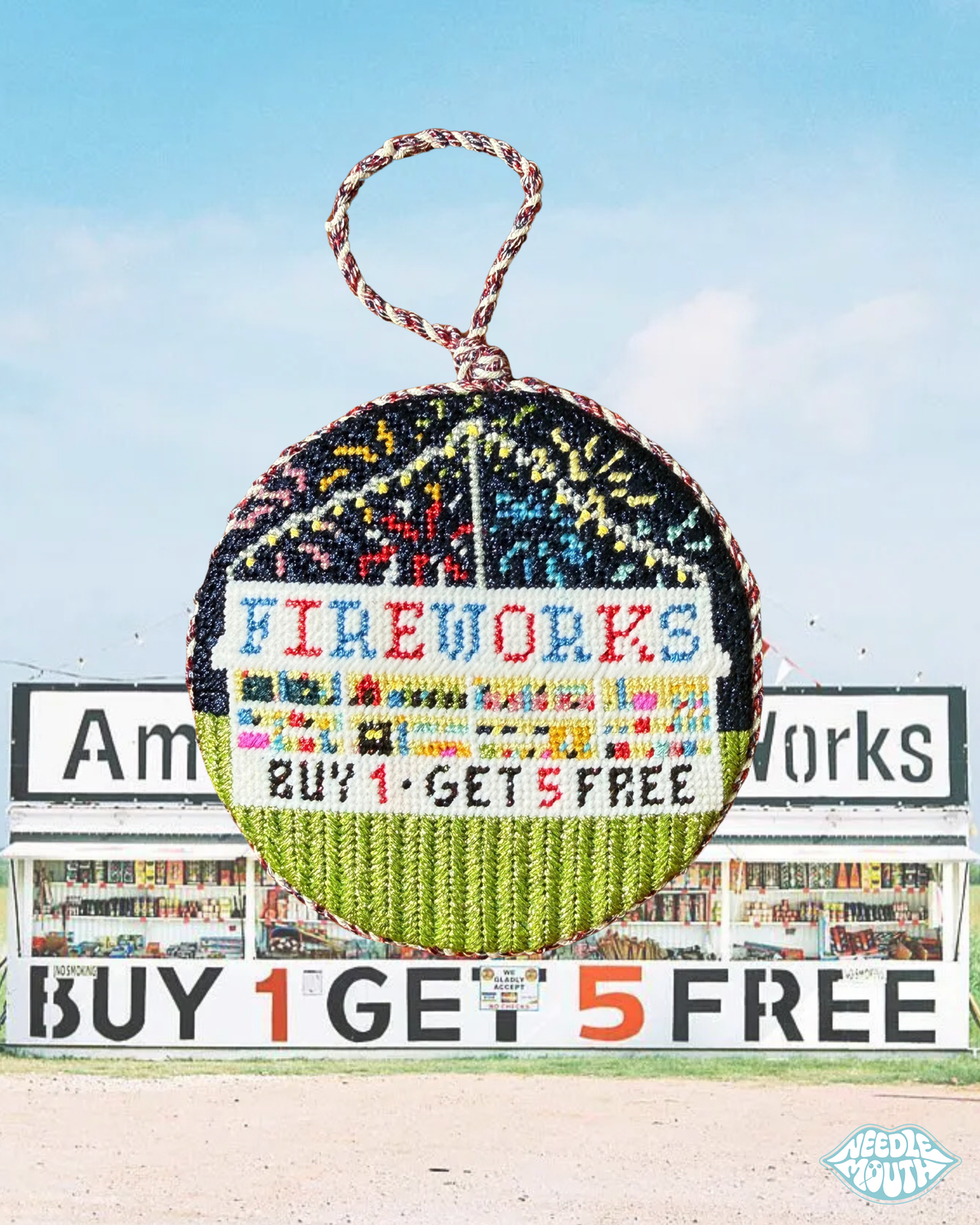 Fireworks Stand Ornament